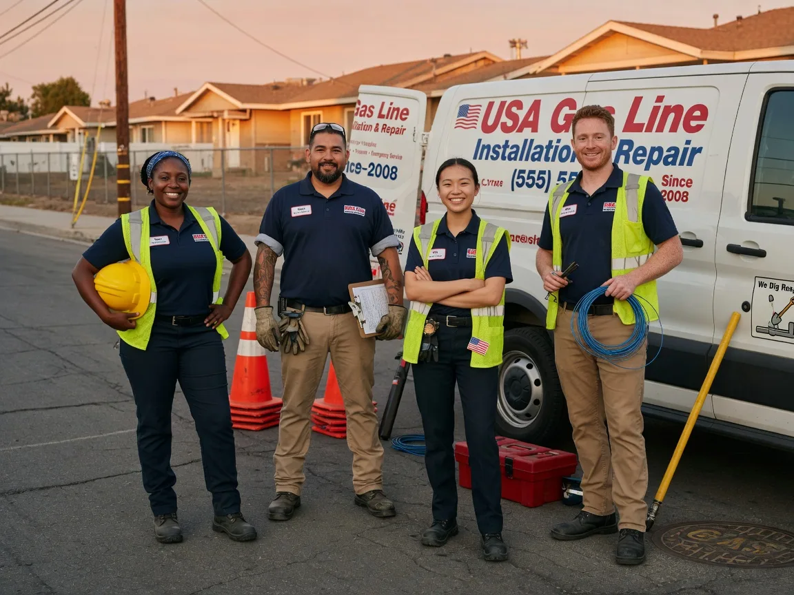 Gas Line Installation company in Evans, WA